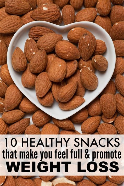 10 Healthy Filling Snacks That Promote Weight Loss