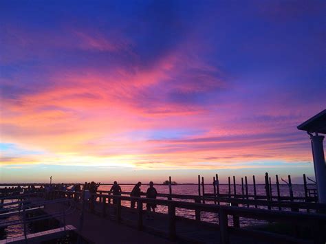 Beautiful Candy Colored Sunset In Dunedin Dunedin Clearwater