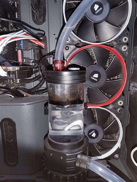 Water Cooling Loop Bubbles And Buildup