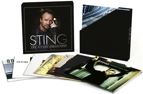Sting Coffret Collector Integrale Album Complete Studio Collection