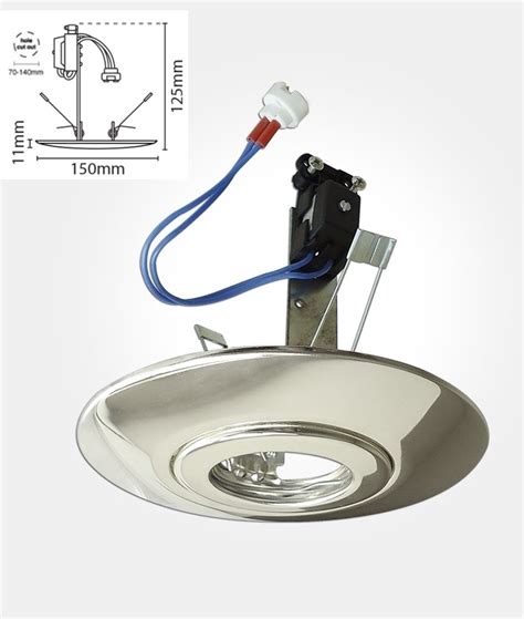 Electrical adapter attaches to medium base incandescent can. R80 Replacement - LED Downlight Converter in Three Finishes