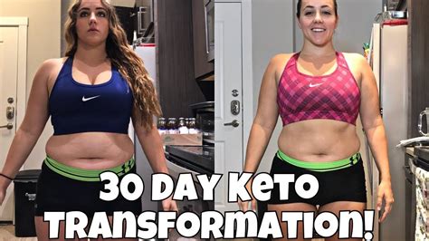 Amazing 30 Day Keto Transformation Keto Summer Slim Down Results