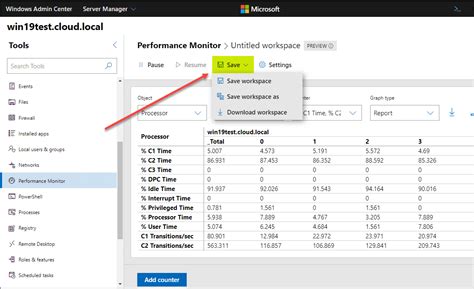 New Performance Monitor Released In Windows Admin Center