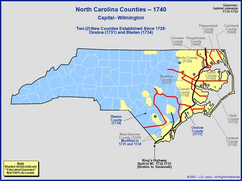 Pictures North Carolina Colony