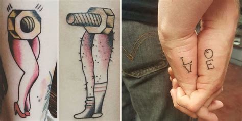 11 Couples Tattoos That Are Either Really Committed Or Sort Of Insane