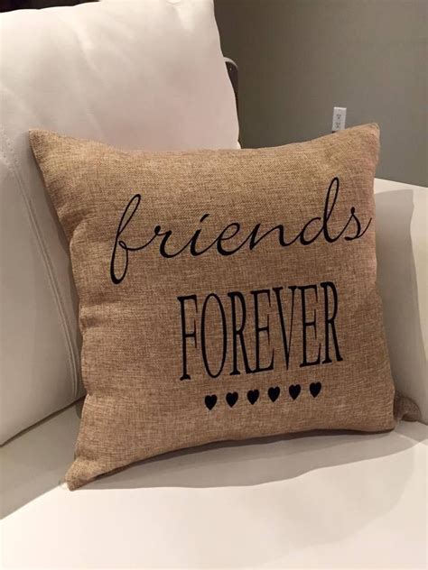 Friends Forever Pillow Cover Pillows Pillow Covers Friends Forever