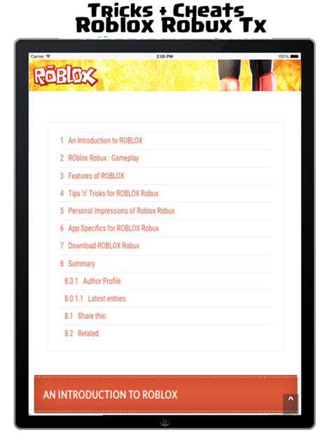 Guide Robux For Roblox Cheats 2017 Apprecs