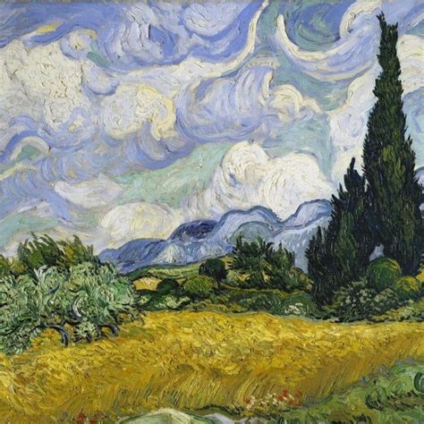 lart est une étoile on Twitter Van gogh landscapes Van gogh art