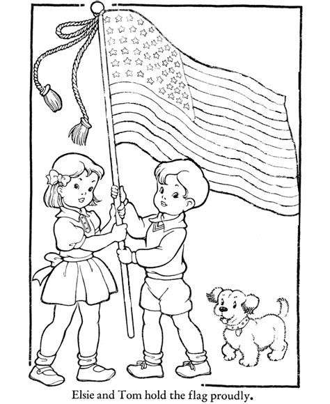 God Bless America Fourth Of July Coloring Pages God Bless America