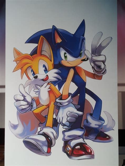 Sonic Tails Pair By Lujji On Deviantart