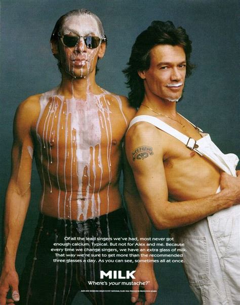 Alex And Eddy Van Halen Alex Van Halen Eddie Van Halen Rock Nroll Hard Rock Got Milk Ads