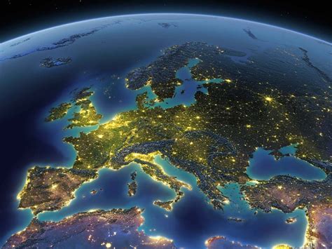 Europe From Space Bing Wallpaper Download