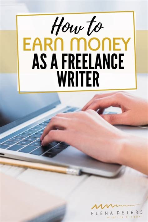 How To Earn Money As A Freelancer Elena Peters Midlife Blogger