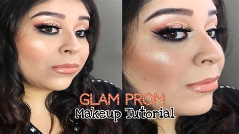 Glam Prom Makeup Tutorial Iitsvb Youtube