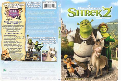 Jaquette Dvd De Shrek 2 Slim V2 Cinéma Passion