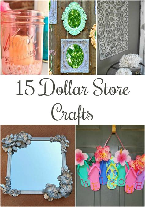 15 Amazing Dollar Store Crafts Oklahomas Coupon Queen