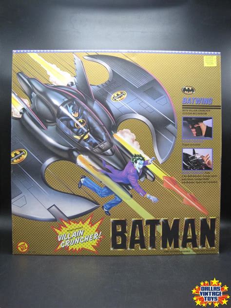 1989 Toy Biz Batman Batwing Villain Cruncher Sealed 1c