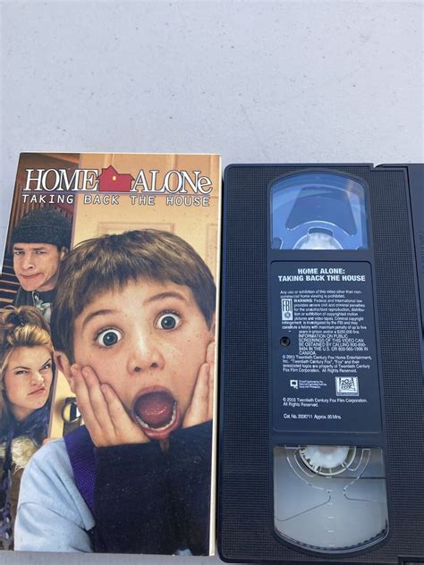 Home Alone 4 Taking Back The House Vhs 2003 24543087113 Ebay
