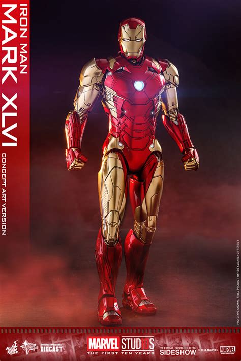 Iron Man Mark Xlvi Concept Art Figure By Hot Toys