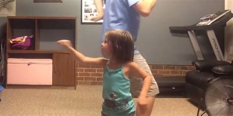 Dad And Daughter Shake It Off In Adorable Dance Party Huffpost