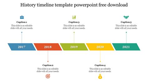 Company History Timeline For Powerpoint Template Powerpoint Templates