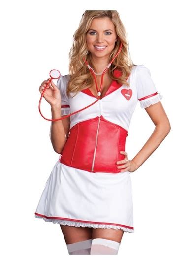 Sexy Love Doctor Nurse Costume Heartbeat Costuming Pinterest