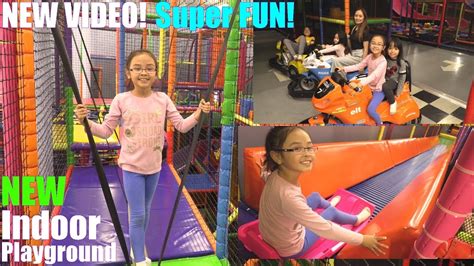 New Video Our Trip To A Brand New Kids Indoor Playground Fun Indoor