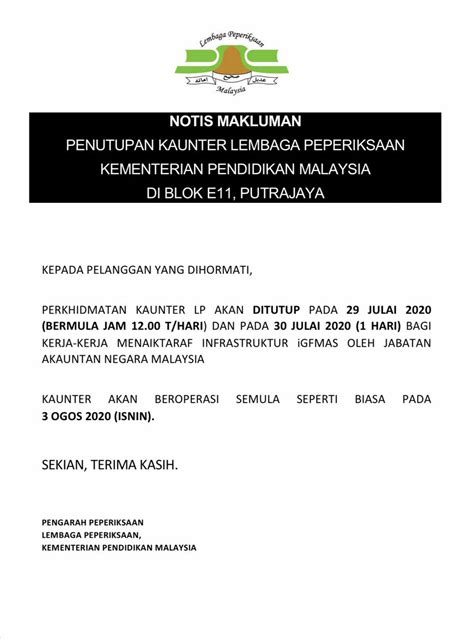To connect with lembaga peperiksaan malaysia, join facebook today. Portal Rasmi Lembaga Peperiksaan Kementerian Pendidikan ...