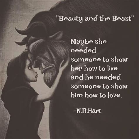 The love which was next to impossible in the real world, then also the love the movie is phenomenal to remind childhood. to live and to love | Beast quotes, Beauty and beast quotes, Disney love quotes