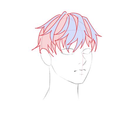 Aggregate More Than 143 Anime Male Hairstyles Side View Super Hot Poppy