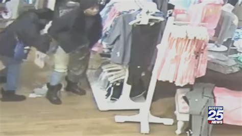 Women Caught On Camera Stealing Clothes From Natick Store Boston 25 News
