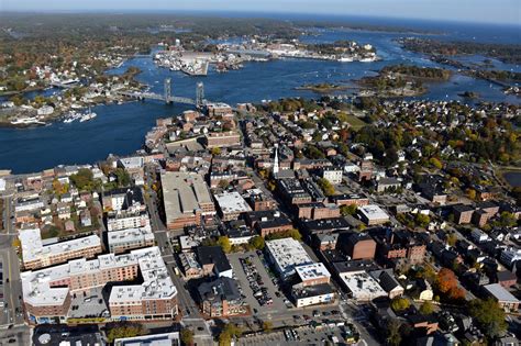 Portsmouth New Hampshire And Home Coastal Aerial Photos Philip