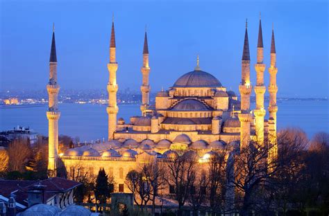 Blue Mosque Night Blue Mosque Blue Mosque Istanbul Travel