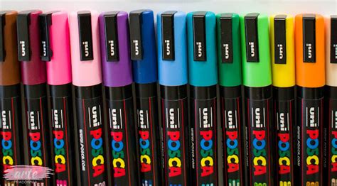 Posca Markers Review Artistic Blog Learn How To Draw With Colored