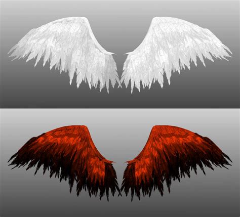 Angel And Phoenix Wings Dl By Sirknightthomas On Deviantart