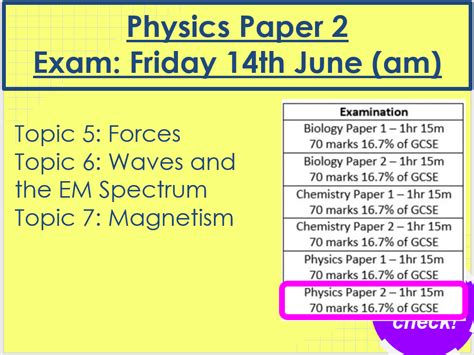 Physics Paper Revision AQA Trilogy Foundation Teaching Resources
