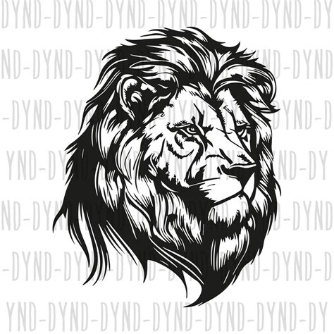 Lion Face Svg Lion Head Svg Lion Svg Lion King Svg Lions Mascot Svg Leo