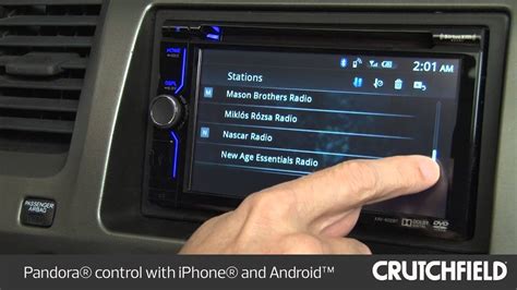 Sony Xav 602bt Car Stereo Display And Controls Demo Crutchfield Video