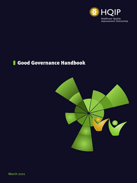 Good Governance Handbook Hqip Pdf Governance Quality Management