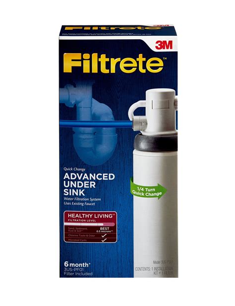 3m Filtrete Under Sink Advanced Water Filtration System