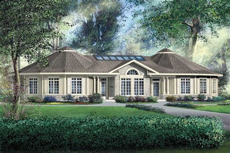 Multi Generational Home Plan With Unique Floor Plan 80599pm