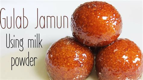 Gulab Jamun Using Milk Powder Most Popular Indian Dessert Recipe