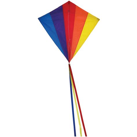 In The Breeze Rainbow Diamond Kite 30 Inch