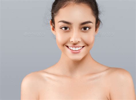 Healthy Tanned Skin Young Model Stock Photo By Kiraliffe Photodune