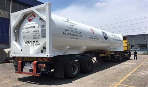 Lng Iso Tanks Containers From Hitachi High Tech Aw Cryo