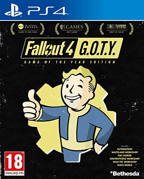 Fallout 4 Goty Ps4 Uk Pc And Video Games