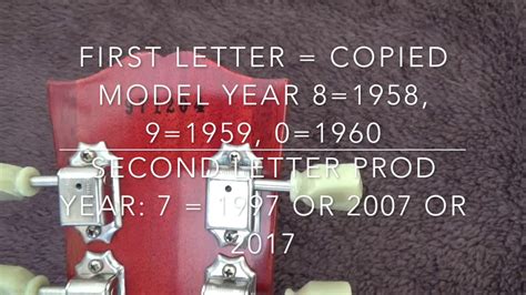 Gibson Guitar Serial Number Chart Itypodformula