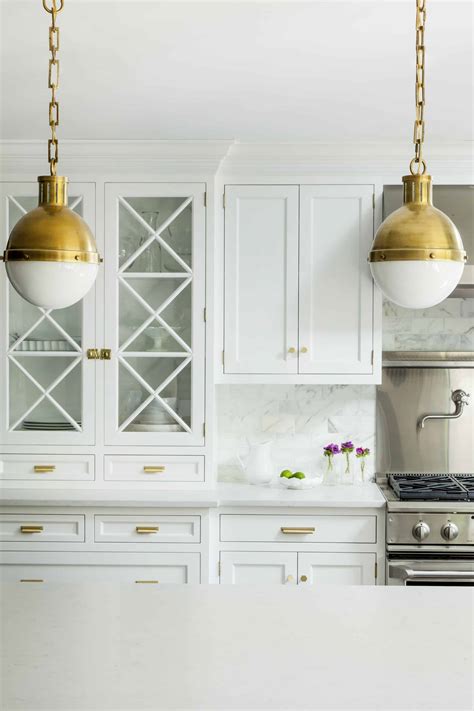 This paris light in champagne gold is such a magnificent light, i can't get over how beautiful this is. kitchen island light fixtures that completely change your ...