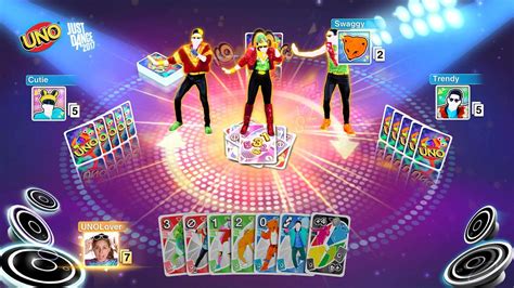 Uno Just Dance Theme Cards 2017 Promotional Art Mobygames