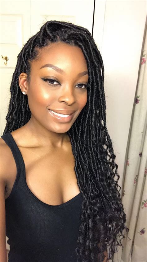 Goddess Locs Goddesslocs Naturalhair Faux Locs Hairstyles Locs